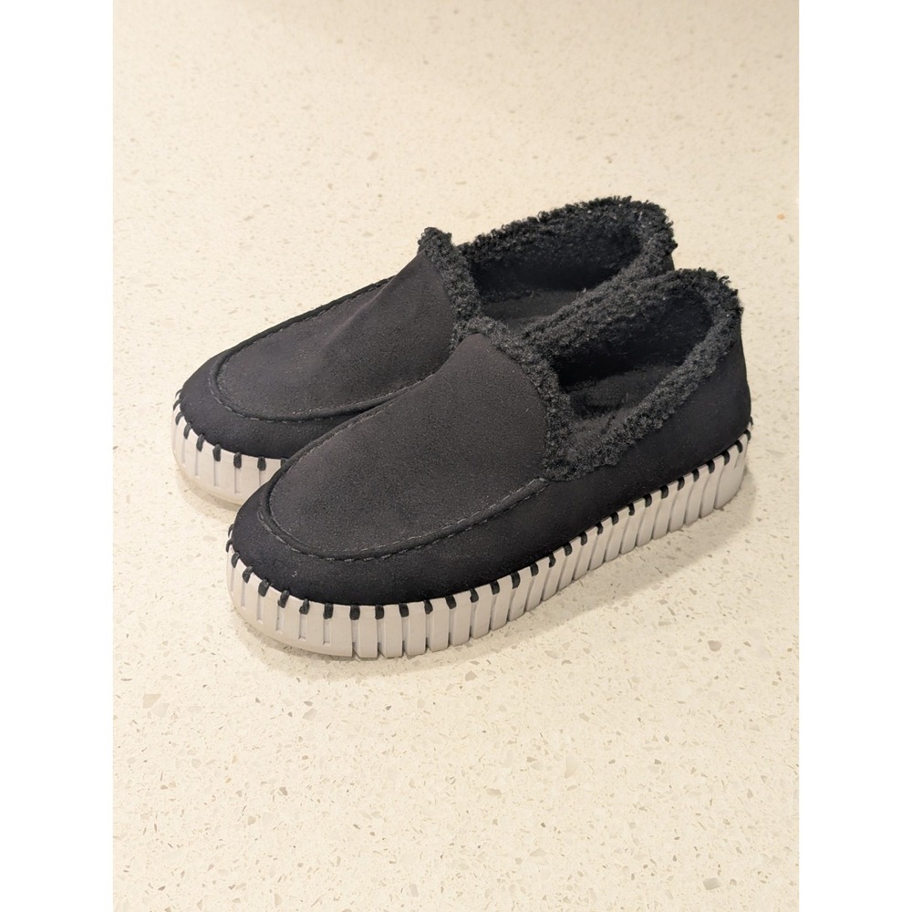 Ilse Jacobsen Hornbaek Tulip Slip On Black Lined Loafers Sneakers Women's Sz 38‎